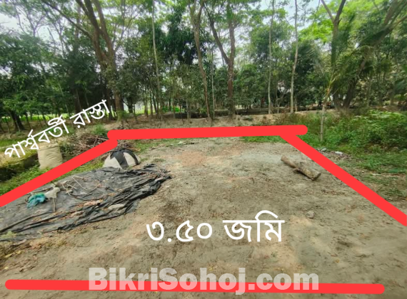 জমি বিক্রি বরিশাল সদর (৩.৫০) শতক